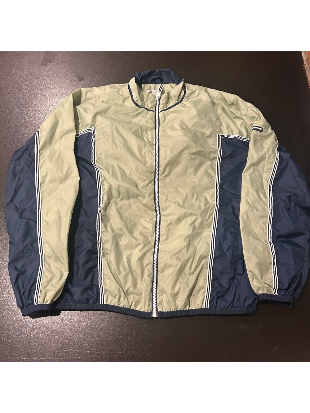 Vintage y2k Rebecca Malone Men's Lightweight Nylon Windbreaker Jacket Medium